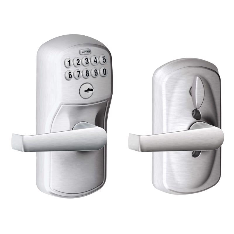 Emery Jensen keypad entry lock, digital electronic lock with numeric keypad for secure access control.