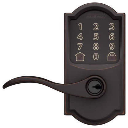 WIFI DEADBOLT W/lvr AB