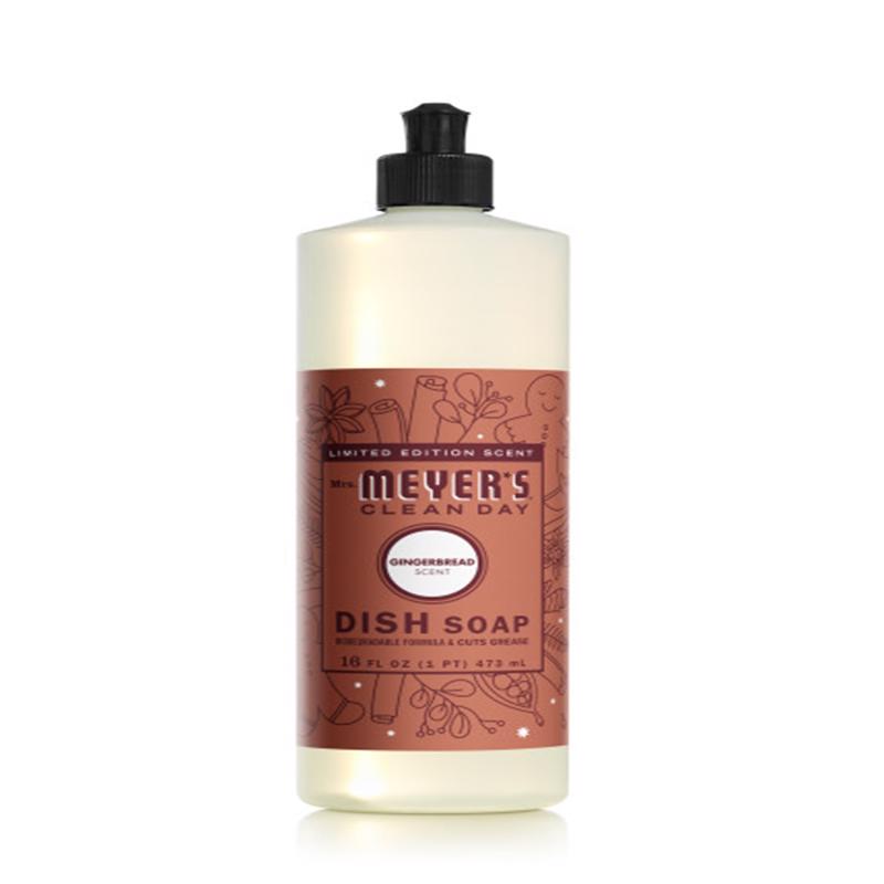 Emery Jensen dish soap GNGRBRED 16oz bottles, pack of 6, for effective hand washing and dish cleaning.