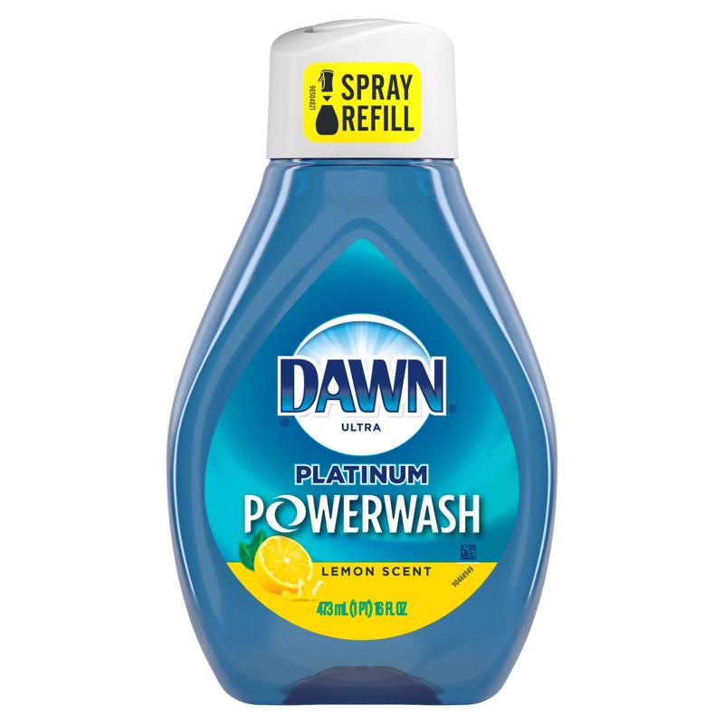 Emery Jensen dish soap spray Rfll Lemon 16oz, pack of 6, natural citrus scent for cleaning dishes