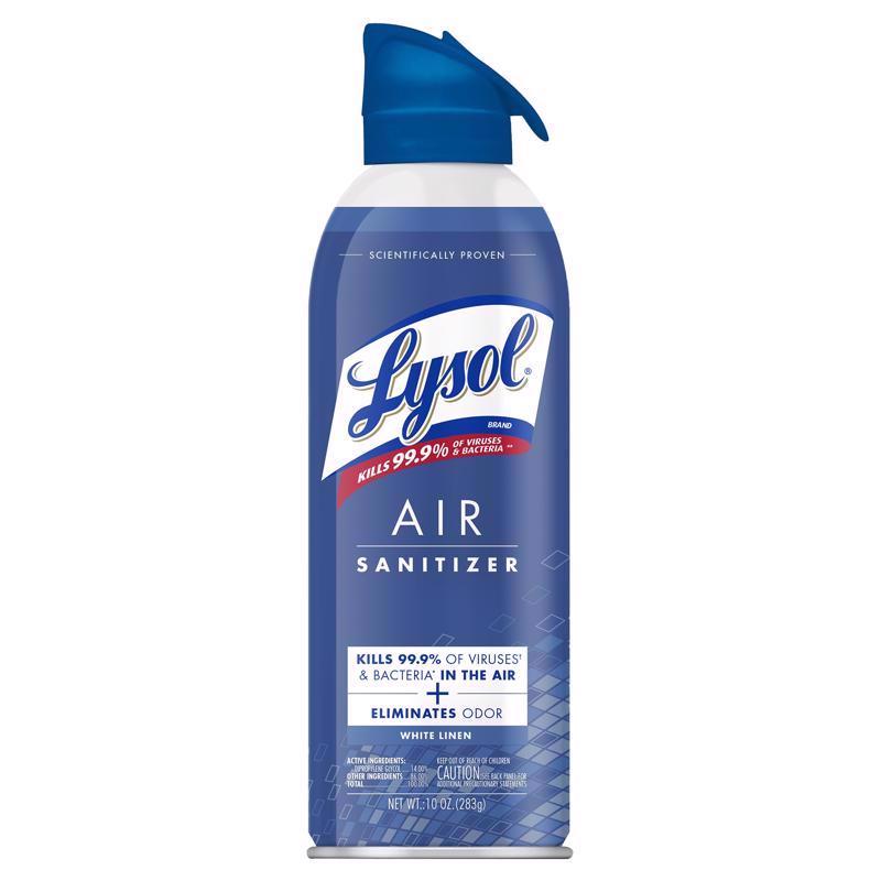 AIR SNTZR WHT LINEN 10OZ - Pack of 6
