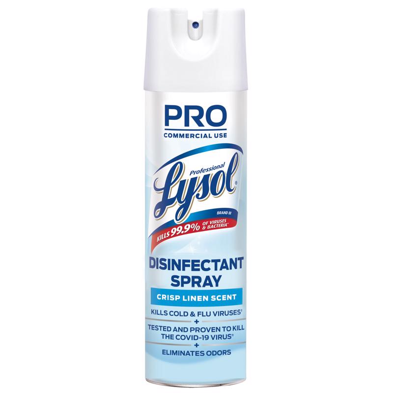 LYSOL CRISP LINEN 19OZ - Pack of 12