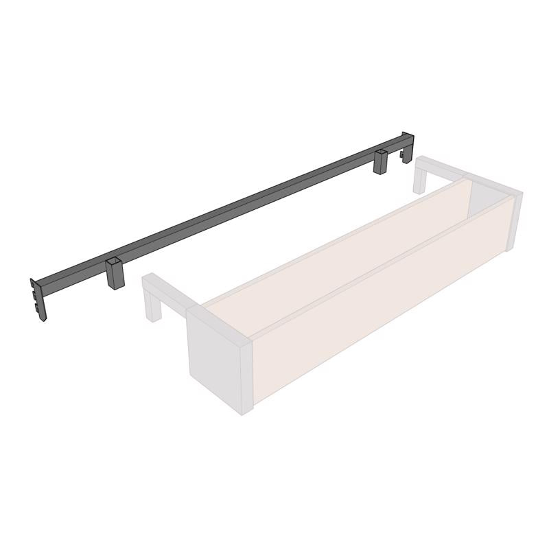 Emery Jensen display with 3-foot beam and 4-foot conversion kit, showcasing versatile display components on a white background.