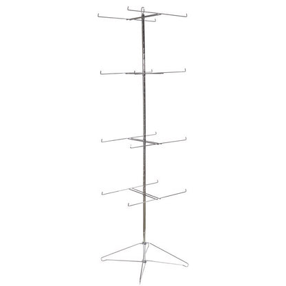 Emery Jensen 4-sided display stand showing multiple display panels for product showcasing and organization.