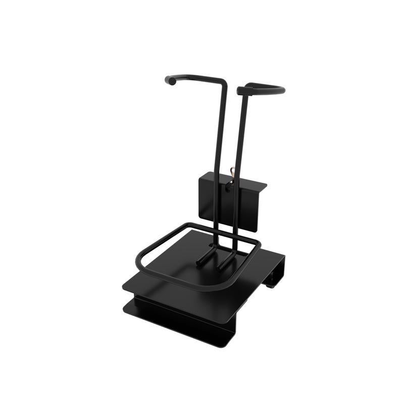 Emery Jensen ACE oscillating tool holder display showing multiple tool accessories arranged on a retail stand.