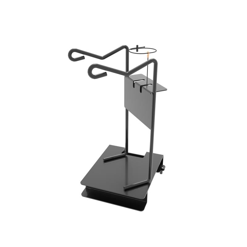 Emery Jensen M18/20V tool holder display with organized slots for power tools and accessories.