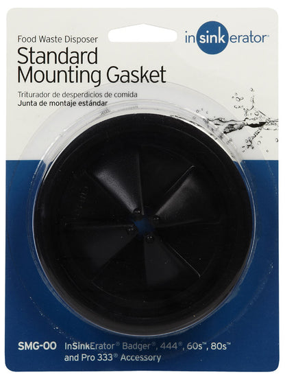 Emery Jensen disposer mount B gasket for garbage disposal, close-up view of the rubber seal part.