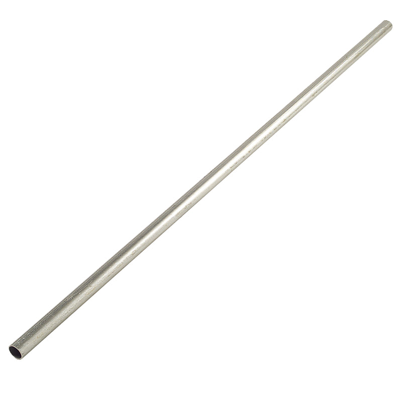 Galvanized steel dock pipe, 6-foot length, from Emery Jensen docking equipment for marine or dock applications.