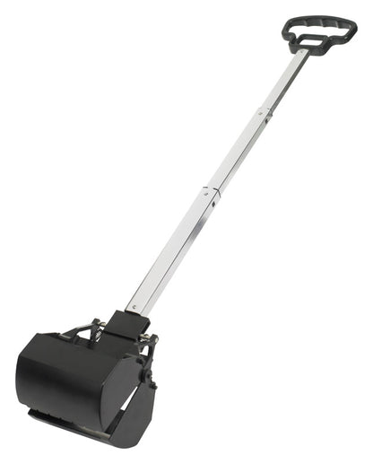 Emery Jensen dog waste grabber tool for easy, hygienic pickup of dog waste with ergonomic handle and durable design.