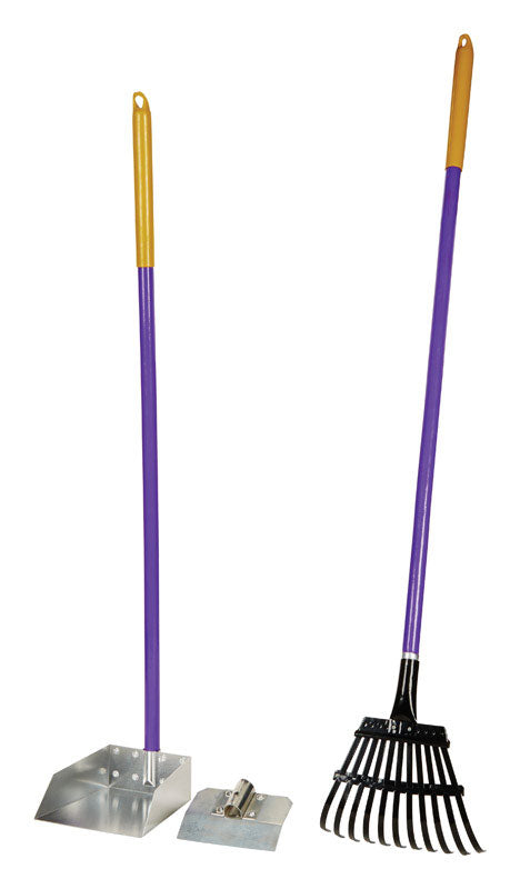 Emery Jensen dog waste pick-up tool with a handle and scoop for easy cleanup of dog waste.