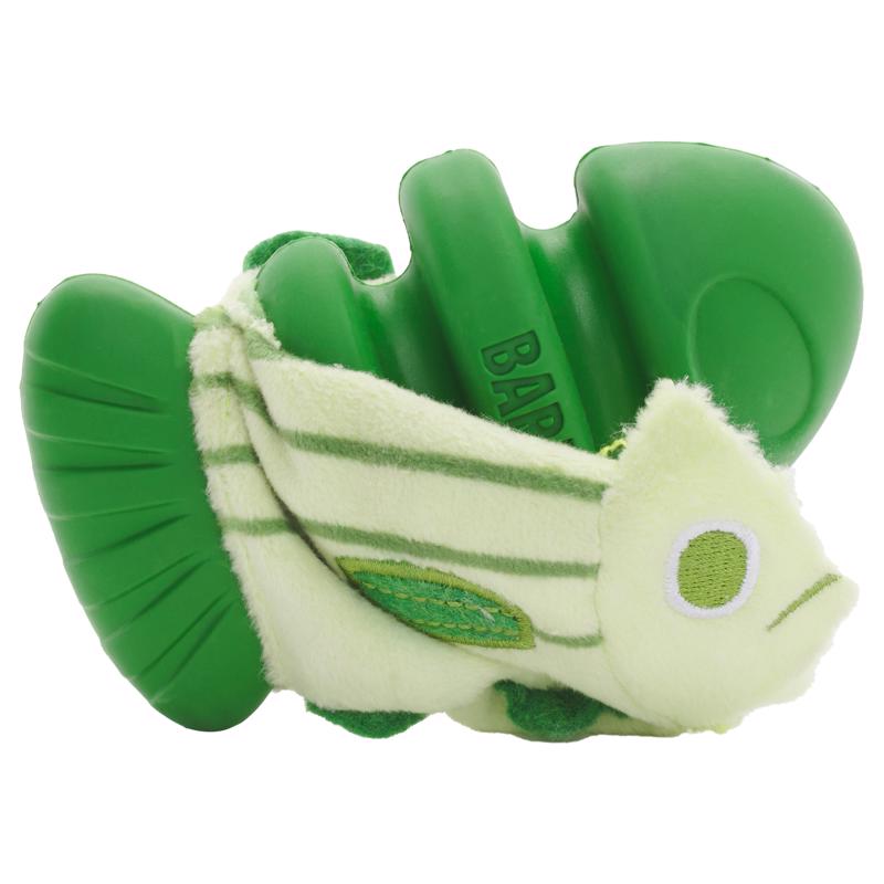 Emery Jensen Drop the Bass dog toy, a durable squeaky toy for dogs, featuring vibrant colors and playful design.