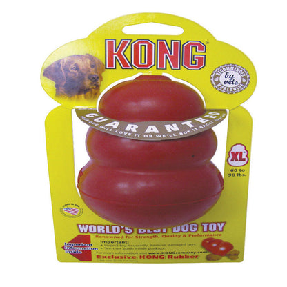 Large Emery Jensen KONG dog toy, durable and chew-friendly, designed for active dogs to play and chew comfortably.