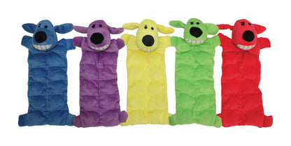 Emery Jensen LOOFA SqueakMat dog toy, 12-inch loofah and squeaker pet toy designed for dogs.