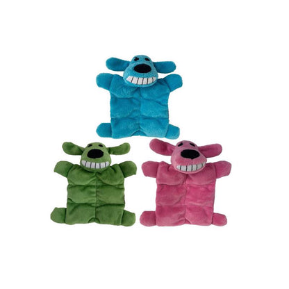 Emery Jensen SQKR MT dog toy, 6.5-inch durable rubber chew toy for dogs, featuring a textured surface for interactive play.