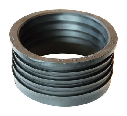 FLEX COUPL 4"CI HUB x 4"