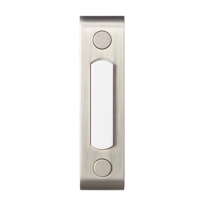 Emery Jensen wired door button with surf lit design in white for enhanced visibility and easy operation.