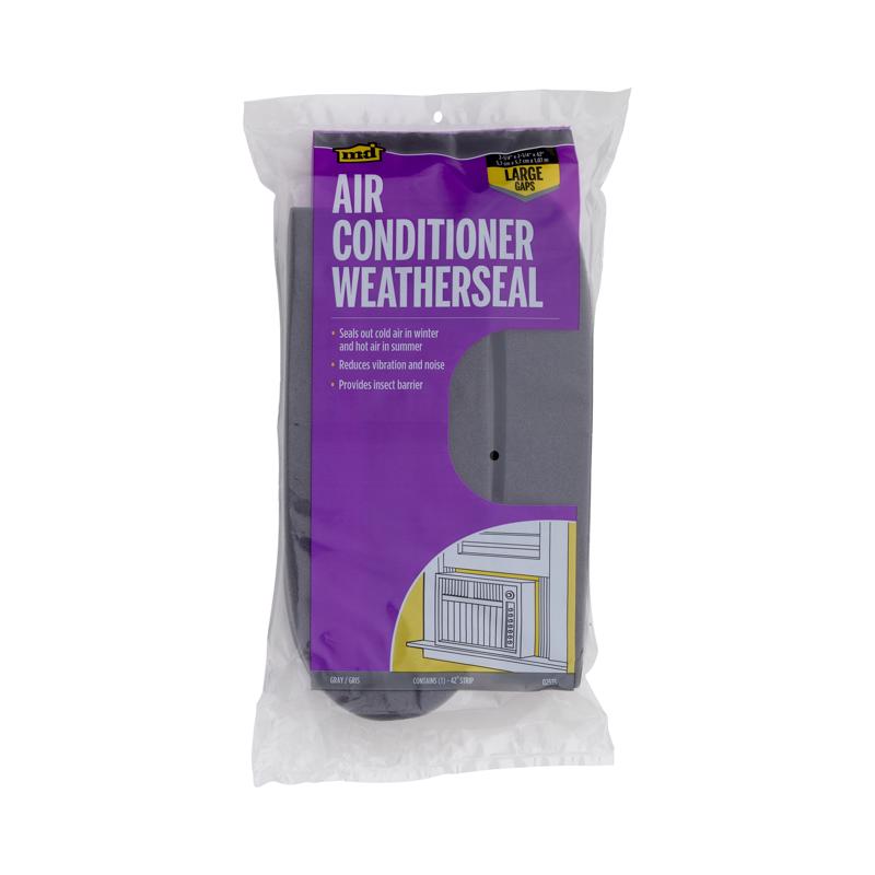Emery Jensen A/C window seal, 2-1/4" x 2" door and window weatherstrip for air leakage prevention.