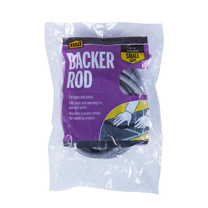 Emery Jensen BCKR Rod 3/8" X 20' door and window weatherstrip for sealing gaps and improving insulation.