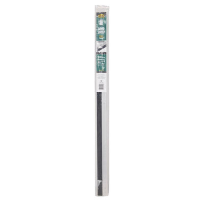 Emery Jensen Brush Sweep door and window weatherstrip, 36 inches by 2 inches, for sealing gaps and preventing drafts.