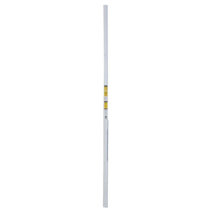 Emery Jensen white door weatherstrip for doors and windows, 84-inch length, flexible seal to prevent drafts and improve insulation.