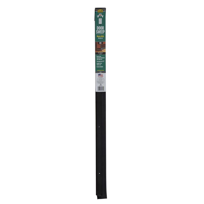 Emery Jensen 36-inch bronze door and window weatherstrip for sealing gaps and weatherproofing doors and windows.