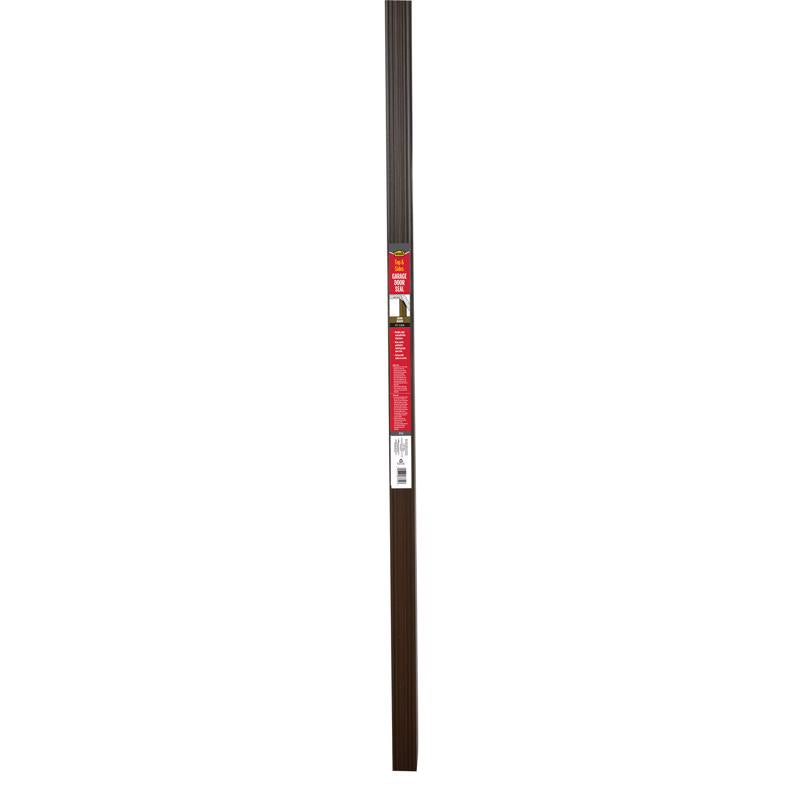 Brown Emery Jensen 9-foot garage door and window weatherstrip for sealing gaps and improving insulation.