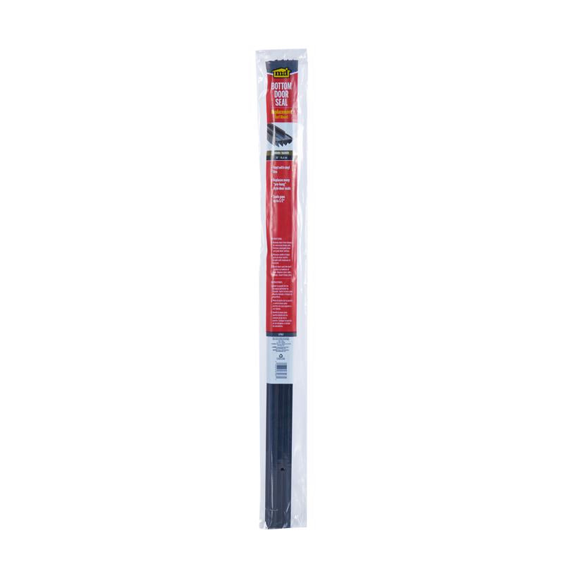 Emery Jensen replacement door and window weatherstrip in brown, 35-3/4 inches, for sealing doors and windows.