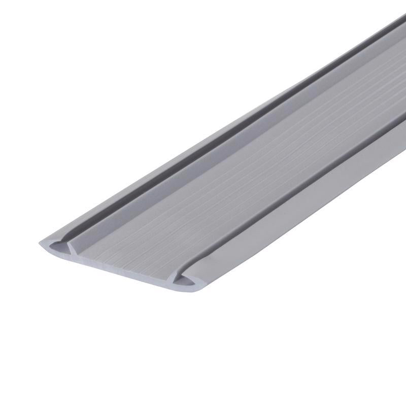 Emery Jensen 36-inch silver door and window weatherstrip seal to improve insulation and prevent drafts.