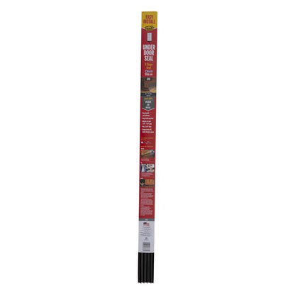 Emery Jensen brown 36-inch under door seal weatherstrip for doors and windows, provides sealing and insulation.