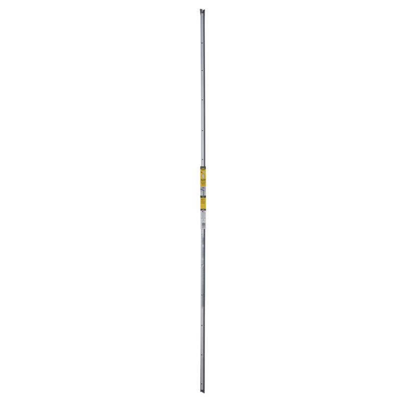Emery Jensen 84-inch door and window weatherstrip for sealing gaps and improving insulation, shown installed on a door frame.