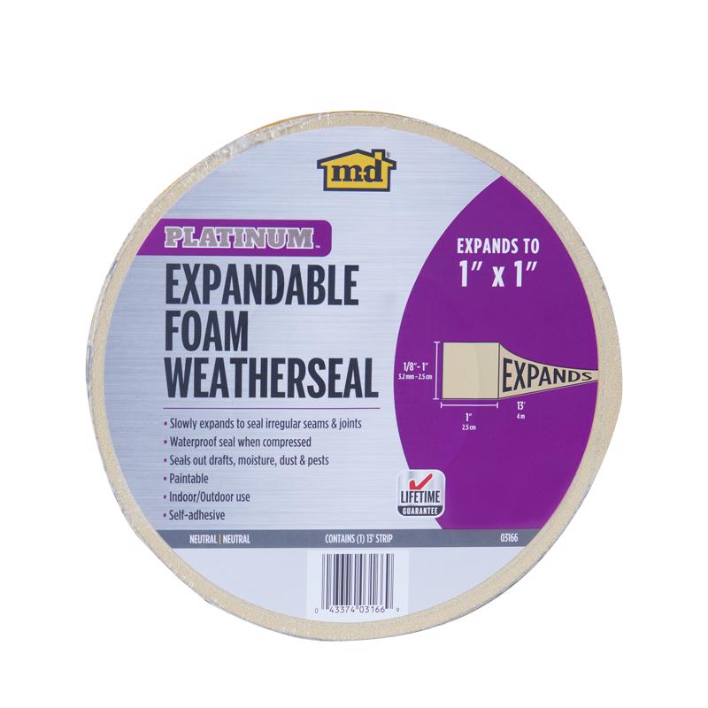 Emery Jensen 1-inch door and window weatherstrip tape, flexible sealing strip for improved insulation and weatherproofing.