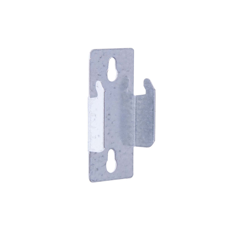 Emery Jensen Lockseam Double Bracket for drapery accessories, showing a sturdy metal bracket with mounting holes.