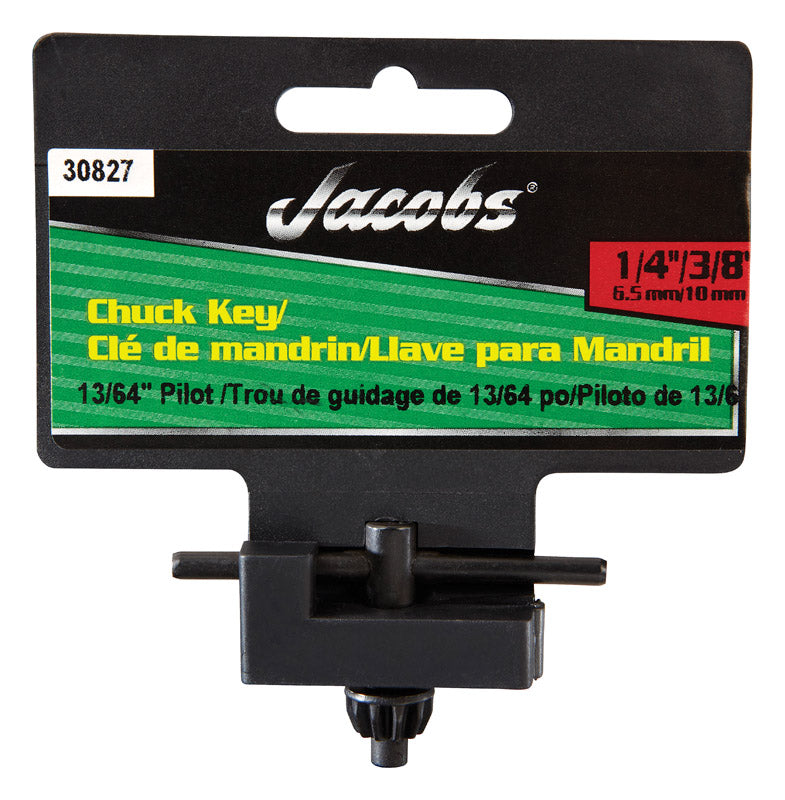 CHUCK KEY 1/4-3/8-13/64