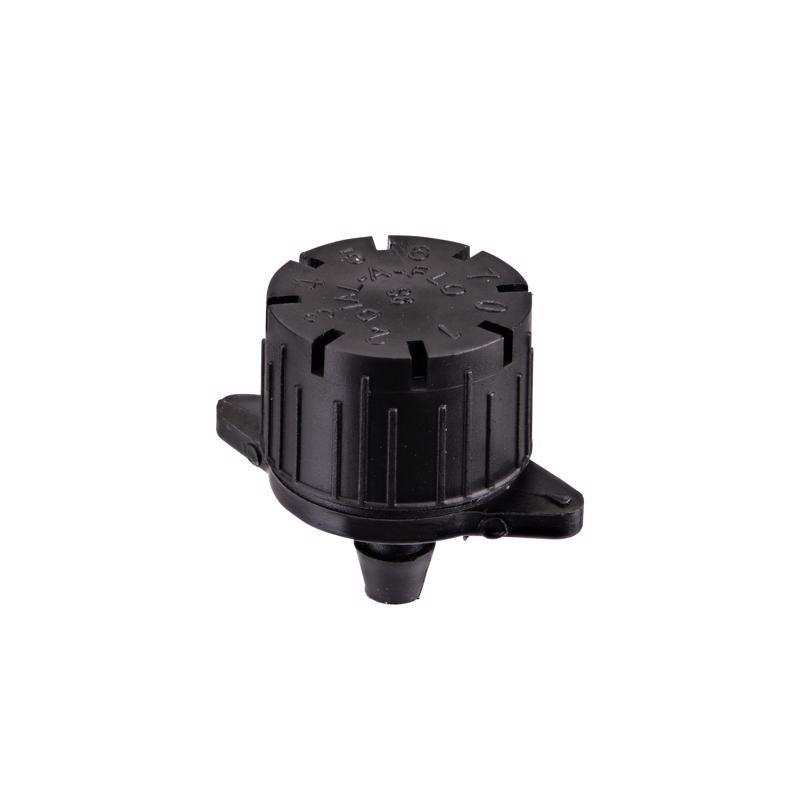 Emery Jensen BUBBLR FULCRCL 13GPH drip irrigation emitters, 5-pack, designed for efficient watering in garden irrigation systems.