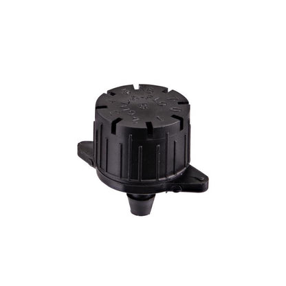 Emery Jensen BUBBLR FULCRCL 13GPH drip irrigation emitters, 5-pack, designed for efficient watering in garden irrigation systems.