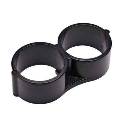 Emery Jensen clamp end hose for drip irrigation, 1/2 inch and 5/8 inch diameter, connects hoses securely.