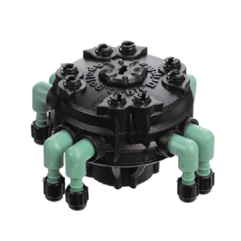 Emery Jensen DRP IRRAG MANIFLD 8 PORT drip irrigation manifold with multiple outlet ports for garden watering systems