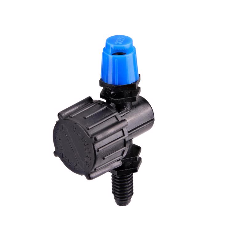 Emery Jensen SprayR adjustable 1/2-inch circle drip irrigation emitters, 5-pack for efficient garden watering.