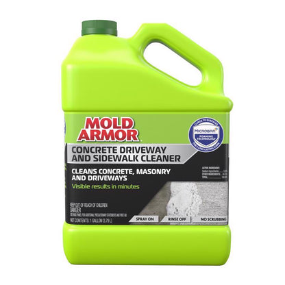 Emery Jensen concrete cleaner 1-gallon driveway cleaner pack of 4, suitable for cleaning concrete surfaces.