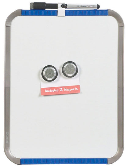 Emery Jensen 11x8.5-inch dry erase board with a smooth white surface for writing and planning.