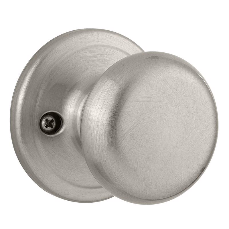 Emery Jensen Juno SN dummy knob showing a sleek black plastic handle for cabinet or drawer decor.
