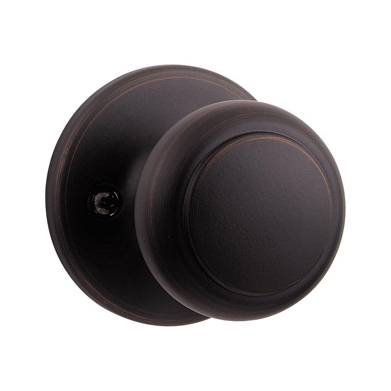 Emery Jensen dummy knob VB Cove, a sleek, round cabinet knob for furniture decor, shown in a neutral finish.