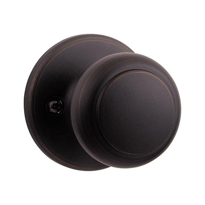 Emery Jensen dummy knob VB Cove, a sleek, round cabinet knob for furniture decor, shown in a neutral finish.