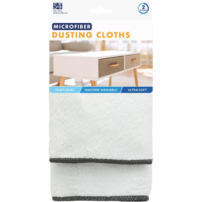 Emery Jensen CLEAN CLTH DUSTING 2PK set of four dust cloths for cleaning and dusting surfaces.