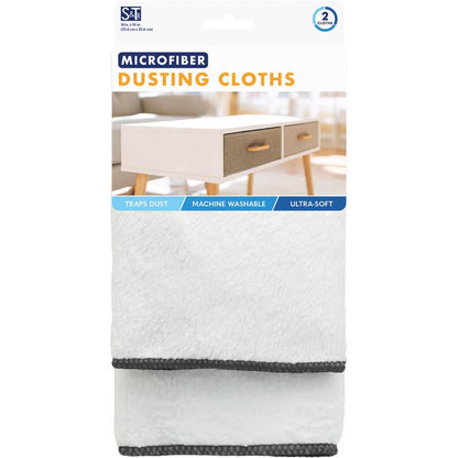 Emery Jensen CLEAN CLTH DUSTING 2PK set of four dust cloths for cleaning and dusting surfaces.