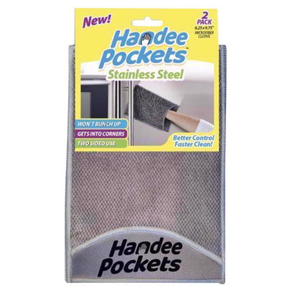 Emery Jensen gray dust cloths, pack of 6, soft cleaning rags for dusting and surface cleaning, durable and reusable cleaning cloths.