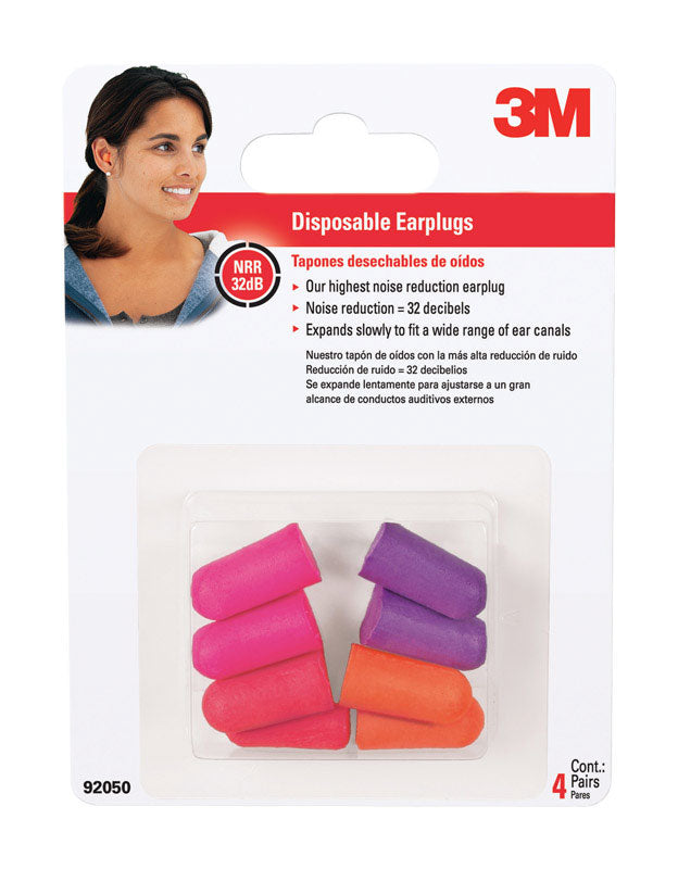 Emery Jensen Protectr Hear ear protection earplugs in a pack of four, designed to reduce noise and protect hearing.