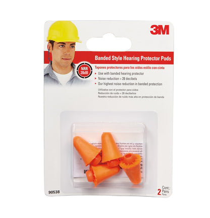 Emery Jensen Protectr Hear Pods Ear Protection in black with soft ear tips for noise reduction and comfort.
