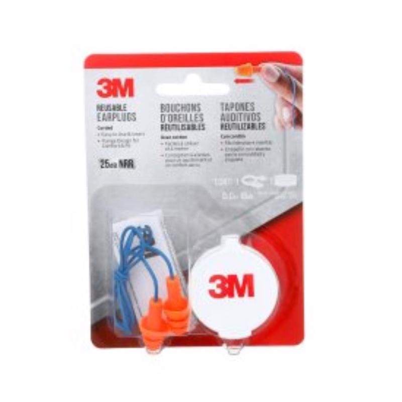 Emery Jensen Quiet Tip Ear Plugs for ear protection, shown inserted into ears for noise reduction and comfort.