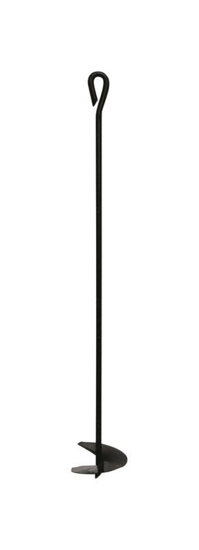 Emery Jensen earth anchor with 6-inch auger, 5/8 x 40 inches, used for securing structures in soil conditions.